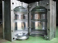 Máquina Semiautomática para Fabricar Botellas de Plástico PET de 5 Galones con Control PLC, Componentes AirTac de Alta Precisión, Capacidad de 180 BPH