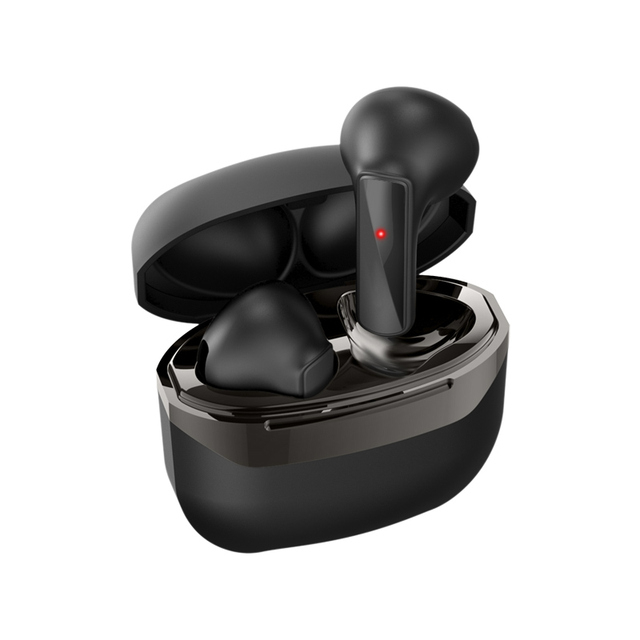 TWS Gaming Earphones Low Latency ENC Noise Cancelling for 5.3 Waterproof Sport Earbuds Hi-Fi Sound Semi-in-Ear Type-C