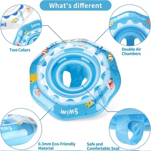 Flotador Inflable para Bebés con Asiento Seguro para Niños de 6 a 36 Meses, Anillo de Natación para Bebés - Product Image 4