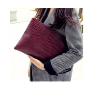 Clutch Bag Envelope Clutches Damen Große Mode Krokodil Damen Abend Handtasche für Party Große Geldbörse und Handtasche