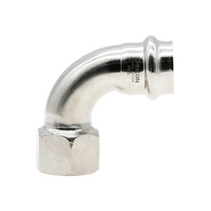 Raccord à sertir en acier inoxydable profil V norme DVGW W534 - Product Image 1