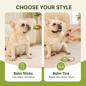 Lick-Safe Paw &amp; Nose Balm with Coconut Oil | All-Natural Moisturizer &amp; <strong>Soother</strong> for Dry Cracked Pads &amp; <strong>Snout</strong> | Protection Wax - Product Image 5