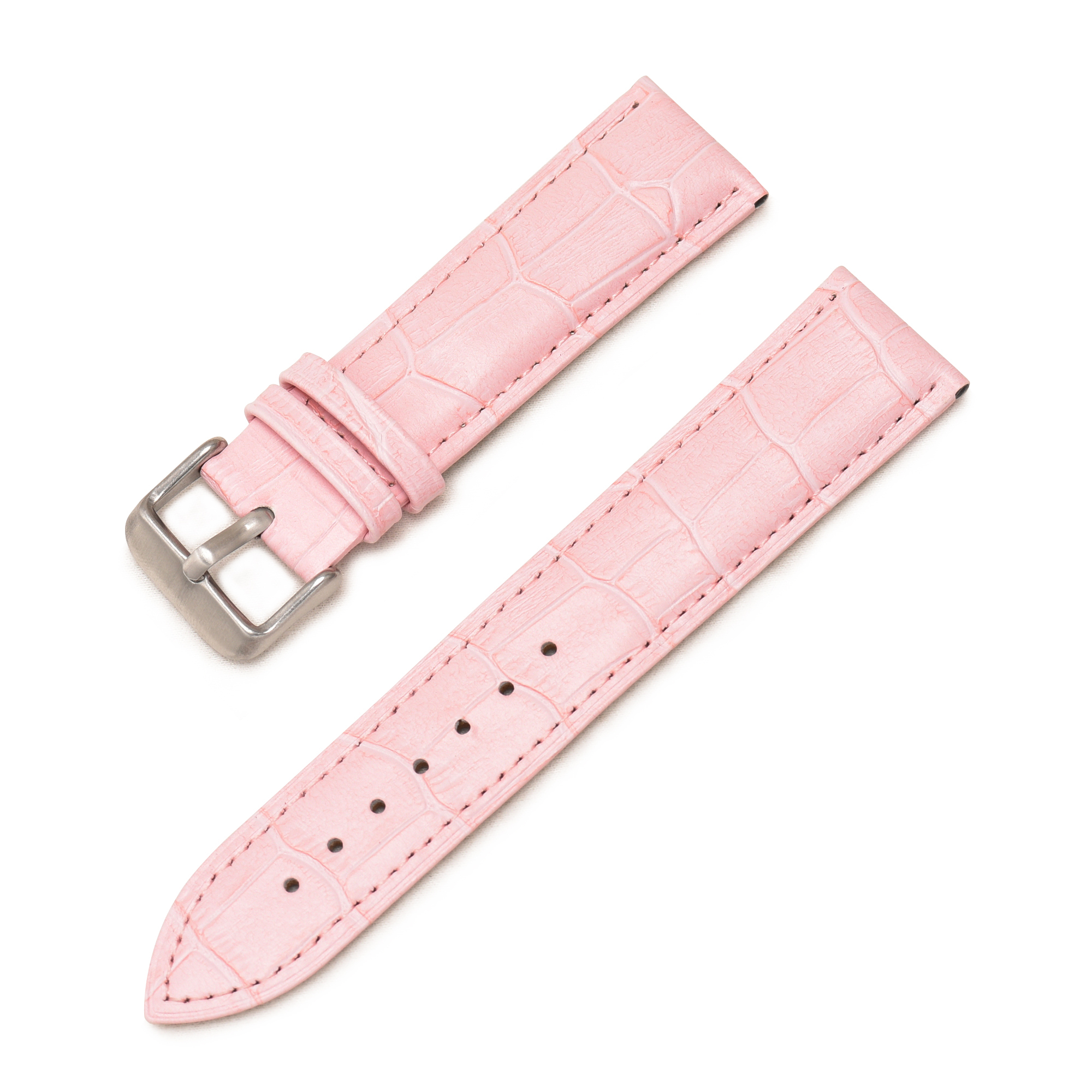 Boucle argentée rose + DQ