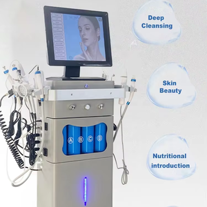 Manufacturer Skin Rejuvenation Oxygen Jet Peel Skin Scrubber Deep Water Hydra Dermabrasion Facial Care Machine - Product Image 1