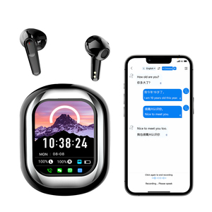 Audífonos Traductores con IA de Última Generación con 144 <span class=keywords><strong>Idiomas</strong></span>, Traducción de Voz Instantánea, Pantalla Táctil para Android, para Viajes de Negocios - Product Image 1