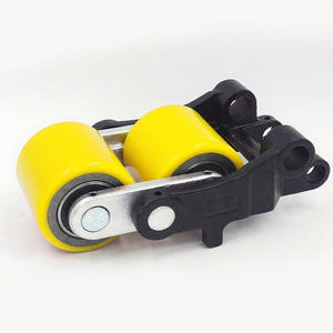 Rodízios de Ferro Fundido de Alta Resistência com Rodas de PU para Carrinho de Palete e Empilhadeiras Rodas Manuais para Palete - Product Image 4