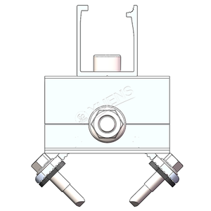 Abrazadera Metálica Trapezoidal AL6005-T5 de Fábrica Yuens para Techos de Lámina, Soporte de Montaje para Paneles Solares, Clip Solar Universal con Bloqueo - Product Image 6