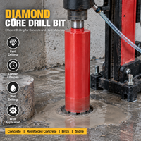Foret diamanté à paroi mince pour perçage à humide, faible résistance, perçage rapide pour béton, brique et maçonnerie