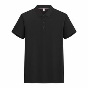 Men's Solid Color Polyester Polo Shirt Short Sleeve Workwear Daily Wear GJ56-2301 - Product Image 3