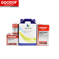Peinture automobile GOODSIF, fournisseurs de peinture automobile, peinture acrylique noir profond, peinture 2K, couche transparente, diluant, peinture automobile