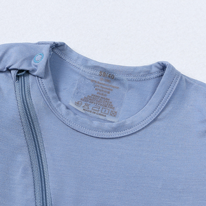 Ropa <span class=keywords><strong>de</strong></span> Verano Personalizada para Bebés Recién Nacidos, Body <span class=keywords><strong>de</strong></span> Bebé con Doble Cremallera, Mono <span class=keywords><strong>de</strong></span> Manga Corta <span class=keywords><strong>de</strong></span> Bambú para Bebé Niño y Niña - Product Image 2