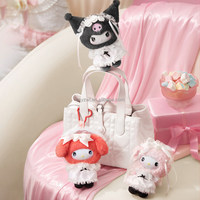 Mini Caja Sorpresa de Colección MINISO Sanrio Serie Jardín de Rosas de Ensueño, Set de Figuras Misteriosas