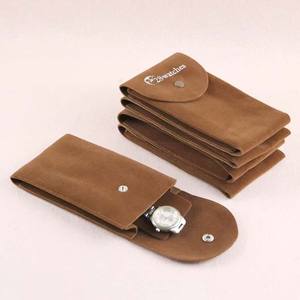 Bolsas de Embalaje para Joyería con Logotipo Personalizado, Bolsas de Regalo de Piel Sintética de Lujo, Bolsas de Terciopelo para Exhibición de <span class=keywords><strong>Relojes</strong></span>, Estuche de Terciopelo para <span class=keywords><strong>Relojes</strong></span> - Product Image 1