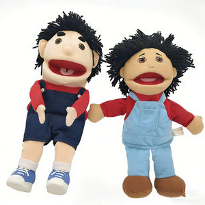 Marionnette personnalisée pour enfants, marionnette garçon corps entier, marionnette interactive de ventriloque - Product Image 2