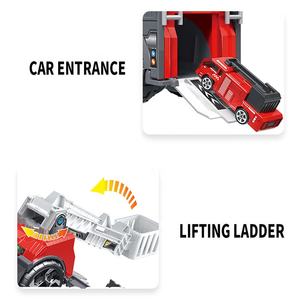Samtoy-Coche <span class=keywords><strong>de</strong></span> juguete rojo <span class=keywords><strong>de</strong></span> rescate <span class=keywords><strong>de</strong></span> fuego para niños, vehículo <span class=keywords><strong>de</strong></span> juguete <span class=keywords><strong>de</strong></span> fricción fundido a presión, camión <span class=keywords><strong>de</strong></span> <span class=keywords><strong>bomberos</strong></span> - Product Image 5
