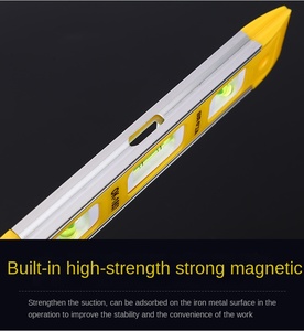 Maßgefertigter Torpedo-Magnetwasserwaage für Bauarbeiten <span class=keywords><strong>Mini</strong></span>-Messlineal Magnetische Wasserwaage mit Anzeige - Product Image 4