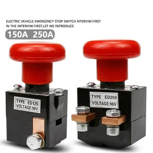 125a Emergency switch/Emergency stop switch/Emergency Button Switch12V,24V,36V,48V,60V,72V,84V,96v,120V