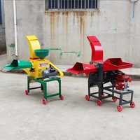 Nouvelle Hacheuse de Fourrage Multifonctionnelle Mobile, Broyeur d'Herbe Polyvalent pour Usage Agricole
