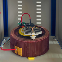 Régulateur de tension automatique (AVR) monophasé en cuivre AC SVC avec écran LCD, modèle TND 5KVA, tension d'entrée ultra-basse 220V 50Hz