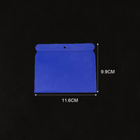 Couteaux de mastic en plastique, ensemble de grattoir en plastique pour le remplissage de la carrosserie de la voiture 50mm/80mm/100mm/120mm 2 pièces
