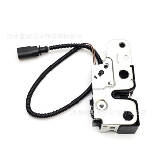 Volkswagen <b>Engine</b> <b>Hood</b> Lock 5K1 823 509 Black Metal For Golf Replacement Part - Product Image 2