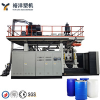 Machine d’extrusion-soufflage monoparoi à une station, économe en énergie, pour fûts plastiques HDPE à double anneau en L