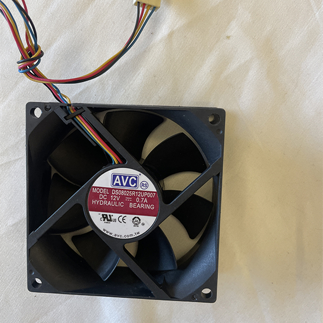 80*80*25 8025 4500 Rpm 12v 4pins Pwm Cooling Fan