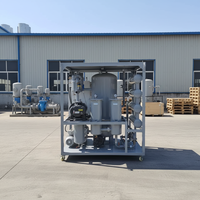 Machine de purification d'huile transformateur en ligne, machine de nettoyage d'huile usagée avec traitement anti-corrosion pour postes de transformation