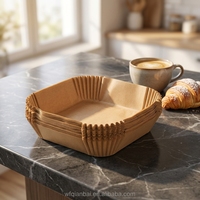 Papier sulfurisé en silicone double face, non blanchi, résistant à la chaleur, imperméable, ignifuge et anti-graisse, éco-responsable, le mieux noté pour la cuisson du pain et des aliments