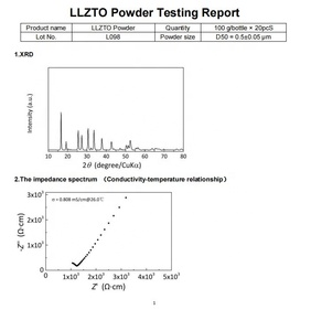 LLZTO Li6.4La3Zr1.4Ta0.6O12 リチウムイオン電池固体電解質 - Product Image 6