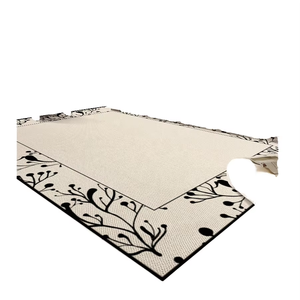 Tappeto moderno in poliestere Antiderapant di alta qualità lavabile in lavatrice per soggiorno camera da letto parete <span class=keywords><strong>Hotel</strong></span> colore solido morbido elegante - Product Image 1