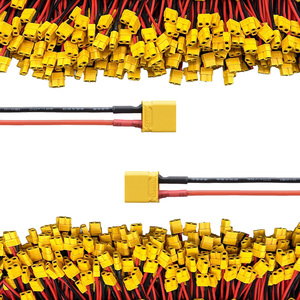 Conector Personalizado de Cobre Estanhado com PVC e Silicone para Bateria XT30 XT60 XT90 XT120 (Macho e Fêmea) - Product Image 2