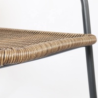 Antique Extérieur Jardin Balcon Cour Fauteuil En Rotin Simple Chaise Chaise De Loisirs Meubles De Jardin En Osier