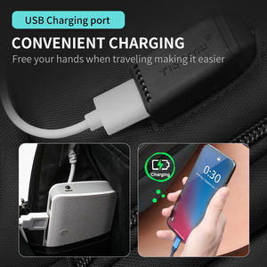 <span class=keywords><strong>Mochila</strong></span> para Portátil <span class=keywords><strong>Tigernu</strong></span>, Gran Capacidad, 17 Pulgadas, Impermeable, con Candado <span class=keywords><strong>Antirrobo</strong></span> TSA y Puerto USB, para Oficina y Viajes, para Hombre, en Oferta - Product Image 4