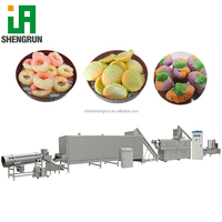 Ligne de production d'aliments extrudés multifonctionnelle, ligne de transformation d'aliments soufflés, machine à fabriquer des snacks soufflés au maïs