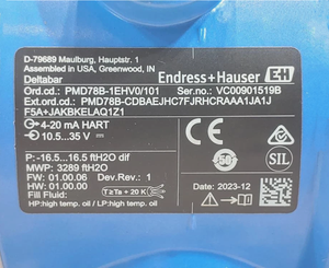Endress+Hauser E+H ของแท้ใหม่ 100%  เครื่องวัดความดันแบบดิฟเฟอเรนเชียล PMD78B สำหรับอุณหภูมิสูง ผลิตจากสแตนเลส 316L - Product Image 5