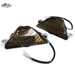 KOLMIO-LAM Compatible avec les clignotants LED avant pour <span class=keywords><strong>KAWASAKI</strong></span> <span class=keywords><strong>NINJA</strong></span> 250 300 400 <span class=keywords><strong>650</strong></span> 1000/<span class=keywords><strong>SX</strong></span> ZX6R Z1000SX - Product Image 6