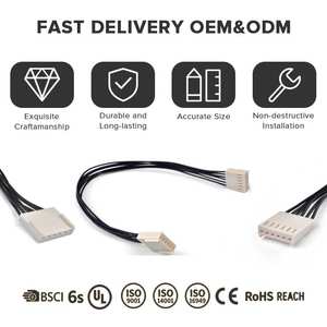 カスタムIoT配線ハーネス組立 ナイロン/ゴム製フレキシブルケーブル 95mm2 ケーブルグリップ 重機用 オートバイ/自動車用 - Product Image 4