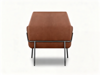 Chaise longue de patio 28,5" L x 28" P x 33" H, mobilier haut de gamme pour hôtels, chaise pour projets hôteliers de premier plan