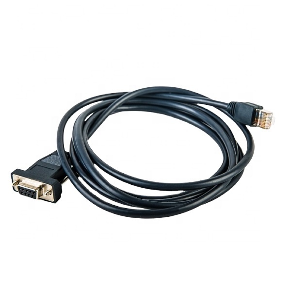 RJ45 Ethernet to DB9 Female RS232 Serial Cable for Verifone Vx510 Vx570