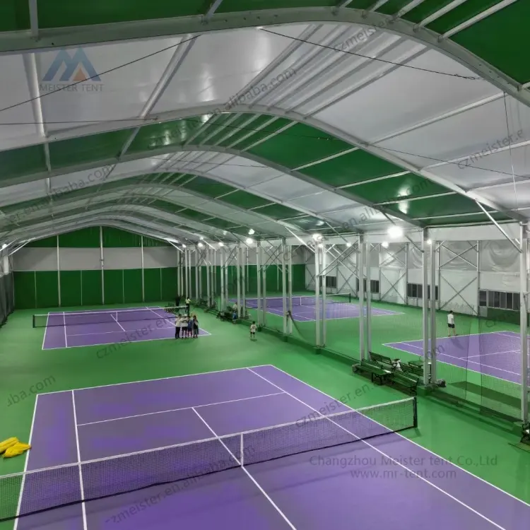 Grande tenda sportiva durevole per badminton, ping pong e basket