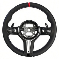 Volant pour BMW F30 F10 E90 F32 F36 m Sport M340i E39 F22 F11 540i E87 F82 M3 M5 E70 M4 Cuir Fibre de carbone LED F80 E92