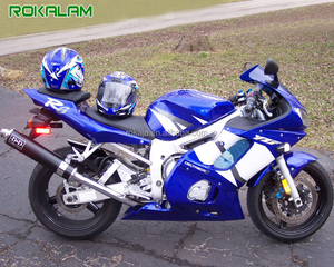 Carenado para <span class=keywords><strong>Yamaha</strong></span> YZF600 R6, Piezas para Motocicleta <span class=keywords><strong>YZFR6</strong></span> 1998 1999 2000 2001 2002, Juego Completo de Carenados para YZF-600 - Product Image 1