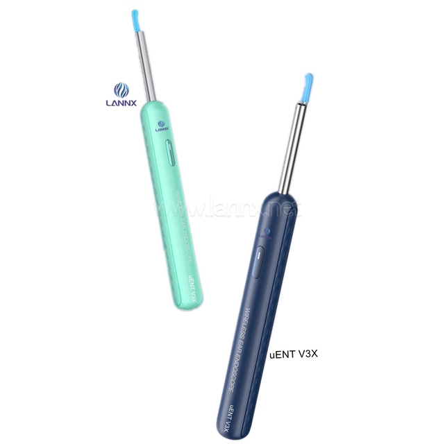 LANNX UENT V3X Original Manufacture Wireless Endoscope WIFI Otoscope Camera Ear Cleaning Tool Smart Visual Otoscope