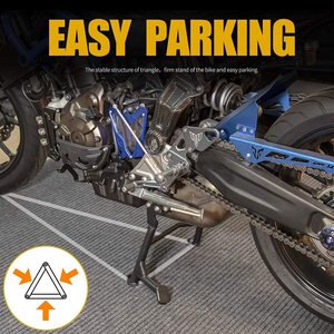 Giá đỡ chân chống giữa, giá đỡ giữa cho xe máy XXUN dành cho Yamaha FZ07 MT07 FZ 07 <span class=keywords><strong>MT</strong></span> 07 <span class=keywords><strong>Tracer</strong></span> 700 2014-2020 - Product Image 4
