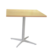Mobilier rond moderne pour salon maison Table de bureau circulaire en bois MFC Table ronde pour café cuisine