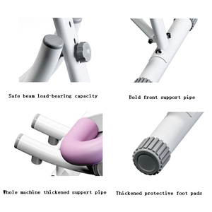 복근 운동 장비 조정 가능한 접이식 전신 운동 허리 트레이너 여성 남성 홈 체육관 - Product Image 4