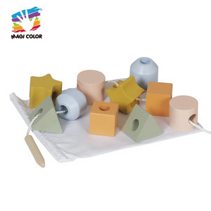 Ensemble de jouets <span class=keywords><strong>Montessori</strong></span> pour tout-petits, trieur de formes, blocs de construction, puzzle, voiture, activités d'apprentissage précoce, <span class=keywords><strong>kit</strong></span> éducatif, respectueux de l'environnement - Product Image 4