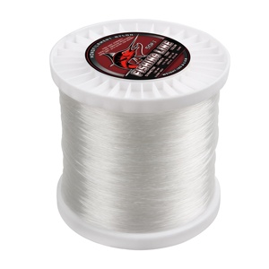 Fil de pêche en nylon monofilament en gros, 1 kg/rouleau, coloré, transparent et bleu - Product Image 4
