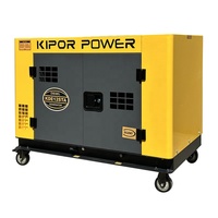 KIPOR POWER Guter Preis 50HZ 220V 380V Leiser 10 kW Dieselgenerator